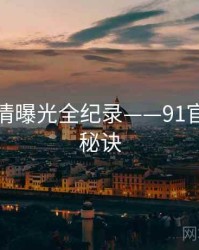 高清恋情曝光全纪录——91官网爆火秘诀