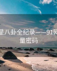 全面明星八卦全纪录——91网页版流量密码