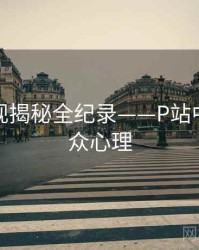 权威影视揭秘全纪录——P站中文版公众心理