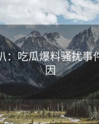 独家深扒：吃瓜爆料骚扰事件背后原因